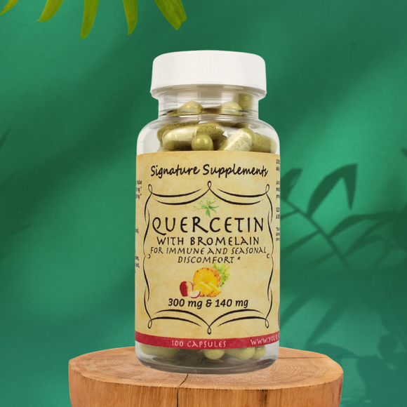 Quercetin with Bromelain - 100 Capsules