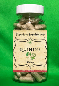 Quinine - 100 Capsules