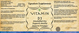 Vitamin D3 - 100 Capsules