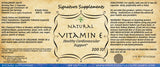 Vitamin E - 100 Capsules