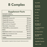 B Complex Supplement Facts and what it's free from