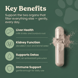 Liver Support for Pets - 100 Capsules