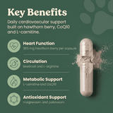 Heart Supplement for Pets - 100 Capsules