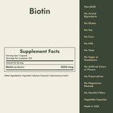 Biotin Supplement Facts and what it's free from