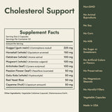 Cholesterol Support Supplement Facts and what it's free from