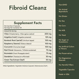 Fibroid Cleanz Supplement Facts and what it's free from
