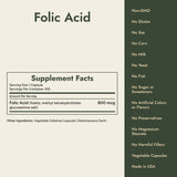 Folic Acid Supplement Facts and what it's free from