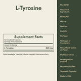 L-Tyrosine Supplement Facts and what it's free from