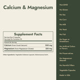 Calcium & Magnesium Supplement Facts and what it's free from