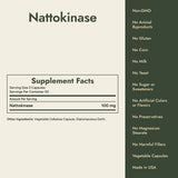 Nattokinase Supplement Facts and what it's free from