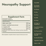 Neuropathy Support Supplement Facts and what it's free from