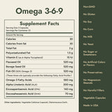 Omega 3-6-9 Supplement Facts and what it's free from