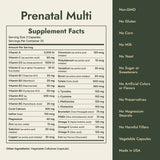 Prenatal Multi Supplement Facts and what it's free from