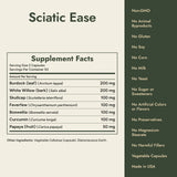 Sciatic Ease Supplement Facts and what it's free from