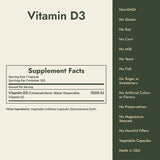 Vitamin D3 Supplement Facts and what it's free from